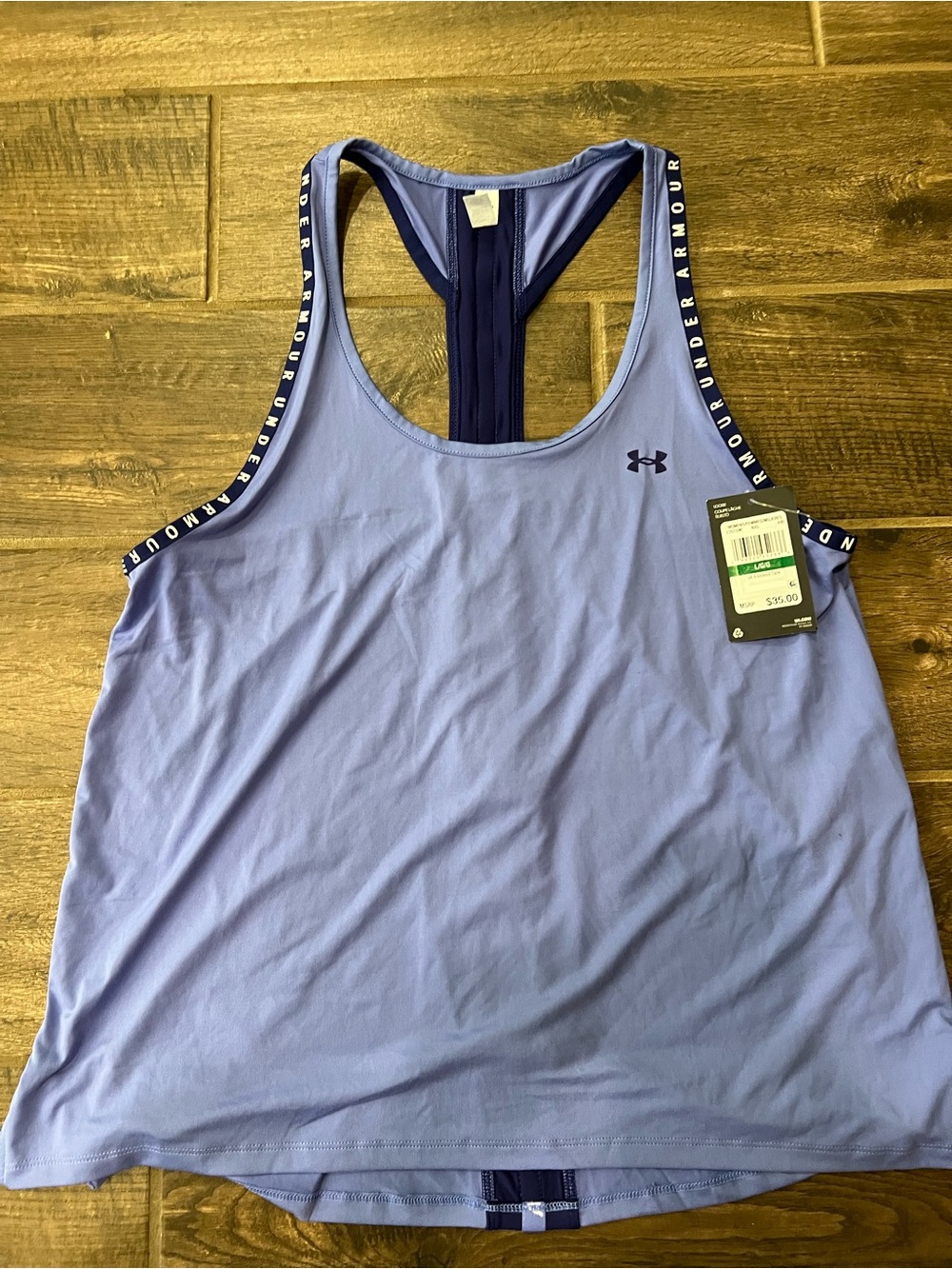 Under Armour Women’s Lavender Racerback Tank Top. Women’s size L